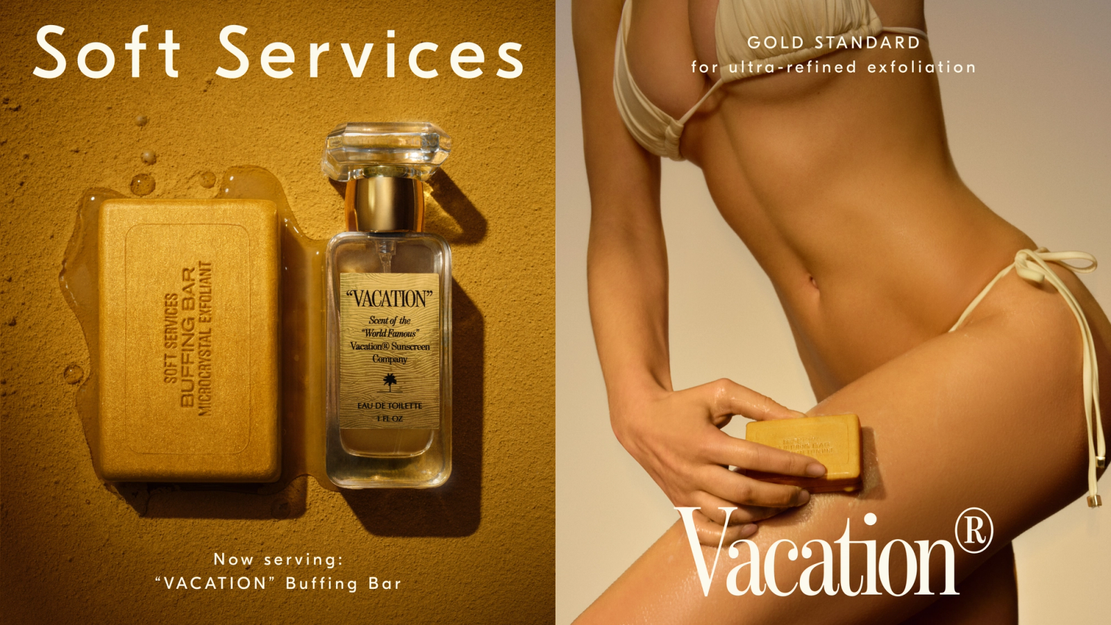 Soft Services “VACATION” Buffing Bar