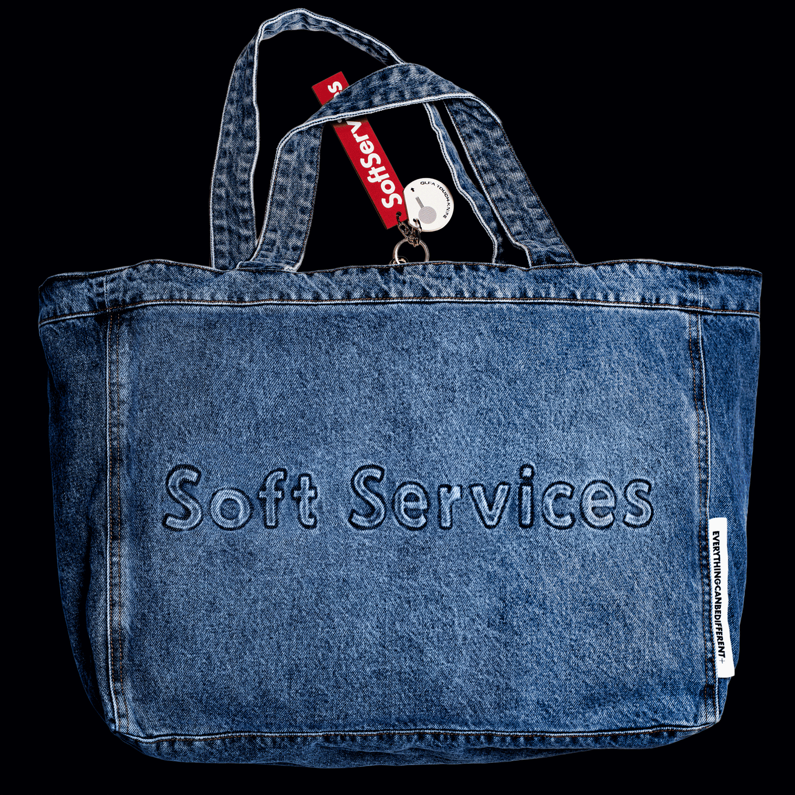 Soft Services Denim Carryall